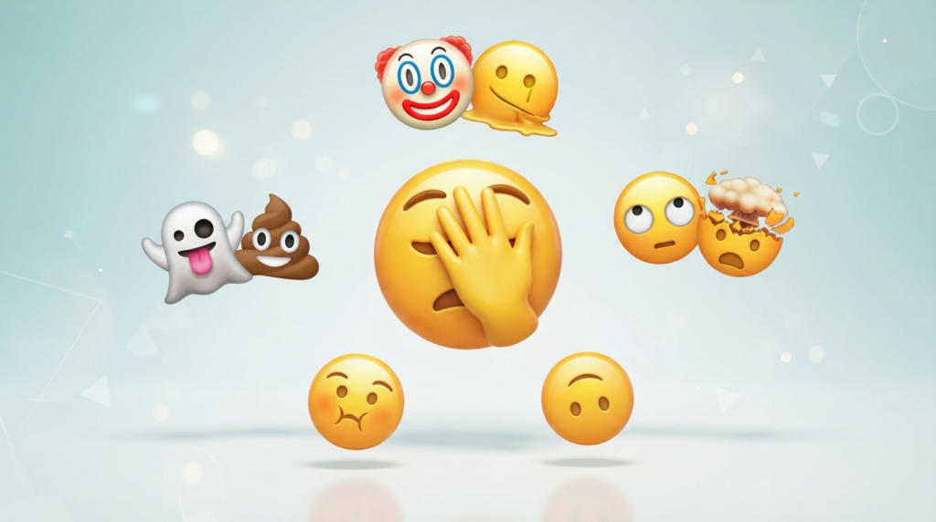 Best Forehead Emoji combos copy & paste