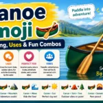 Canoe Emoji ๐ถ: Meaning, Uses & Fun Combos