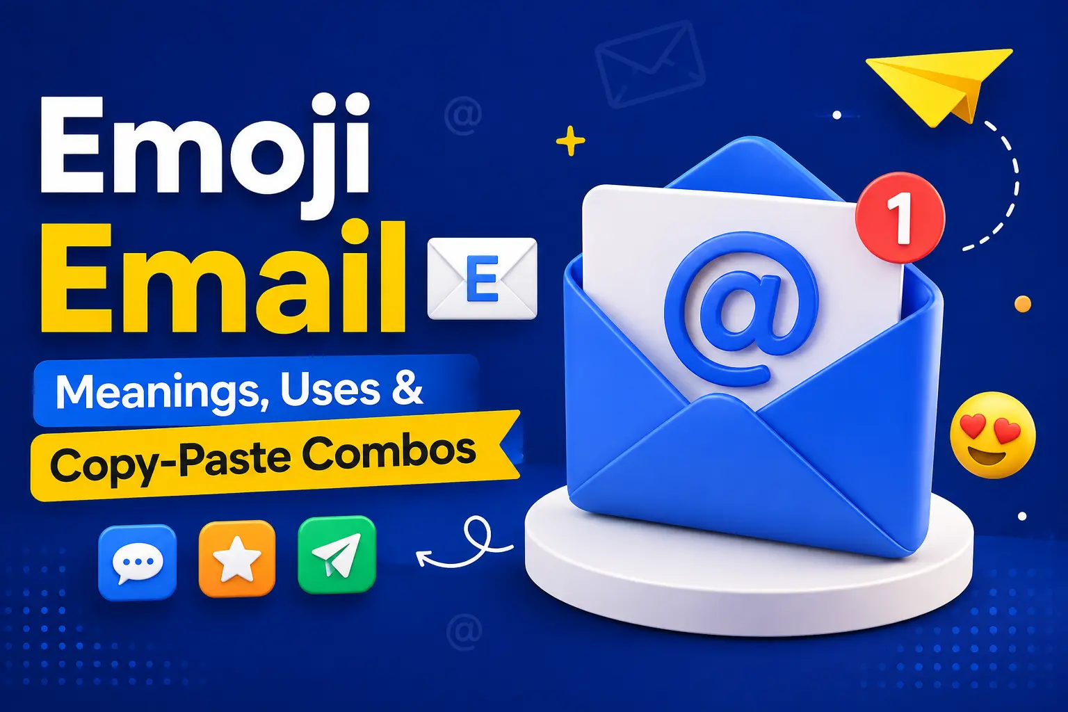 Emoji Email 📧: Meanings, Uses & CopyPaste Combos
