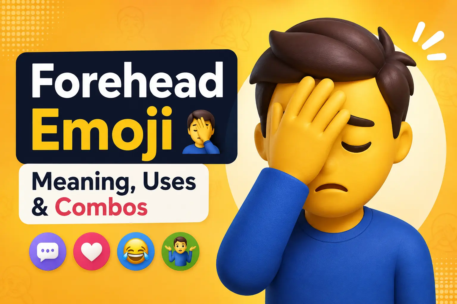 Forehead Emoji 🤦: Meaning, Uses & Combos