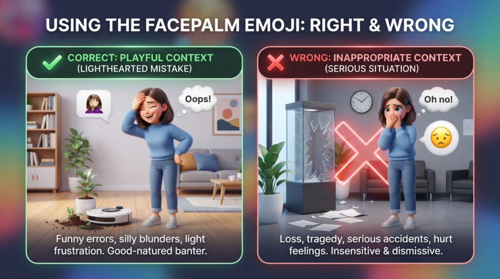 How to use Forehead Emoji the right way