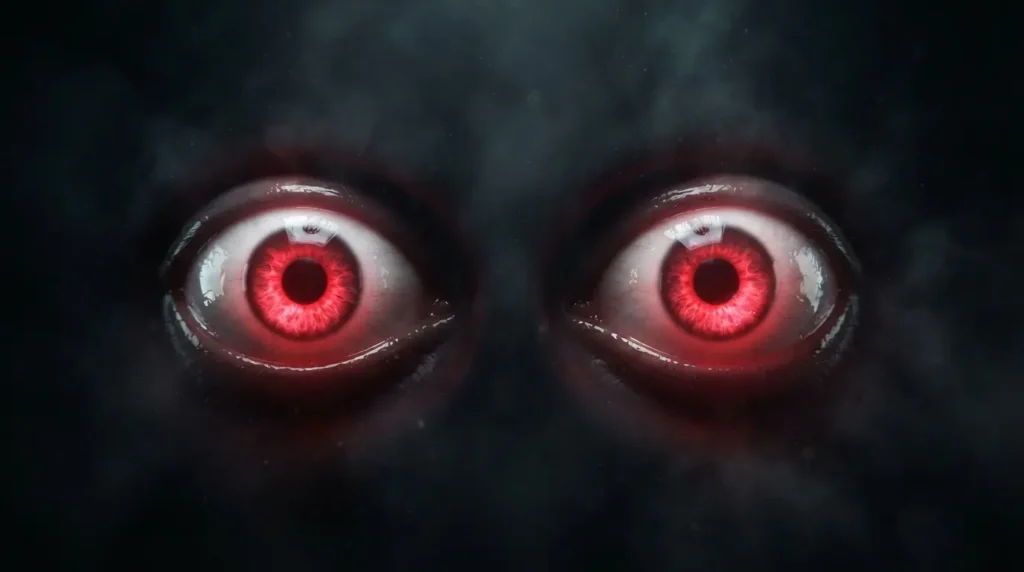 What do Red Eyed Emoji mean?