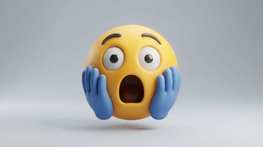 What do The Shocker Emoji mean?