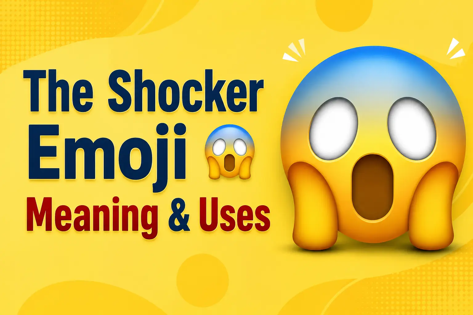 The Shocker Emoji ๐ฑ: Meaning & Uses