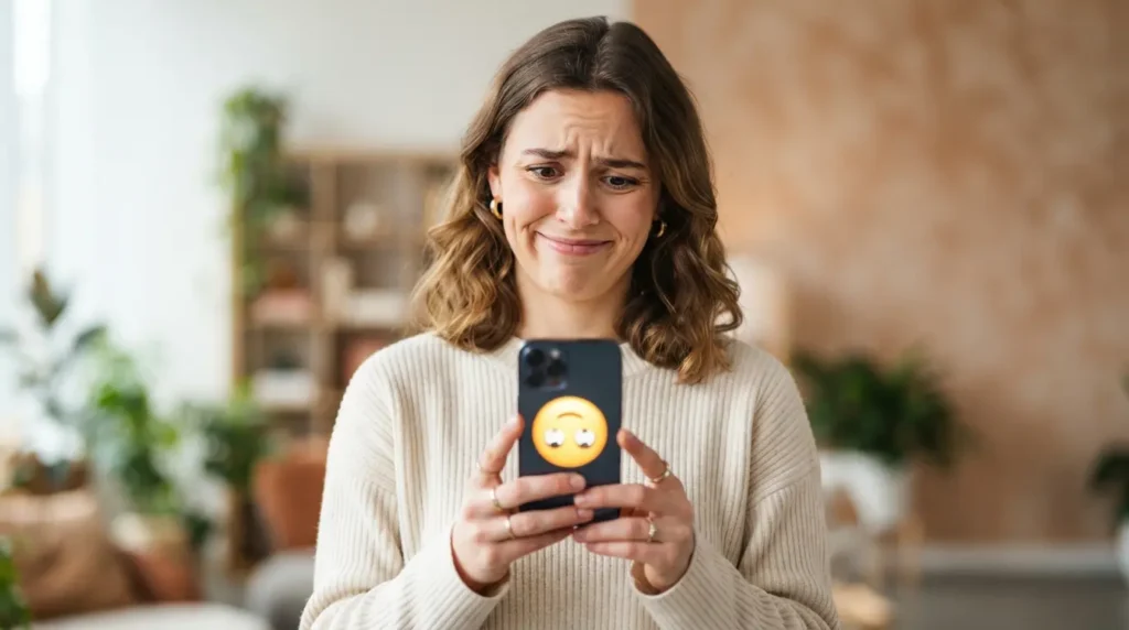 What do Upsidedown Emoji mean? 