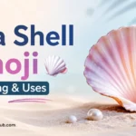 Sea Shell Emoji 🐚: Meaning & Uses