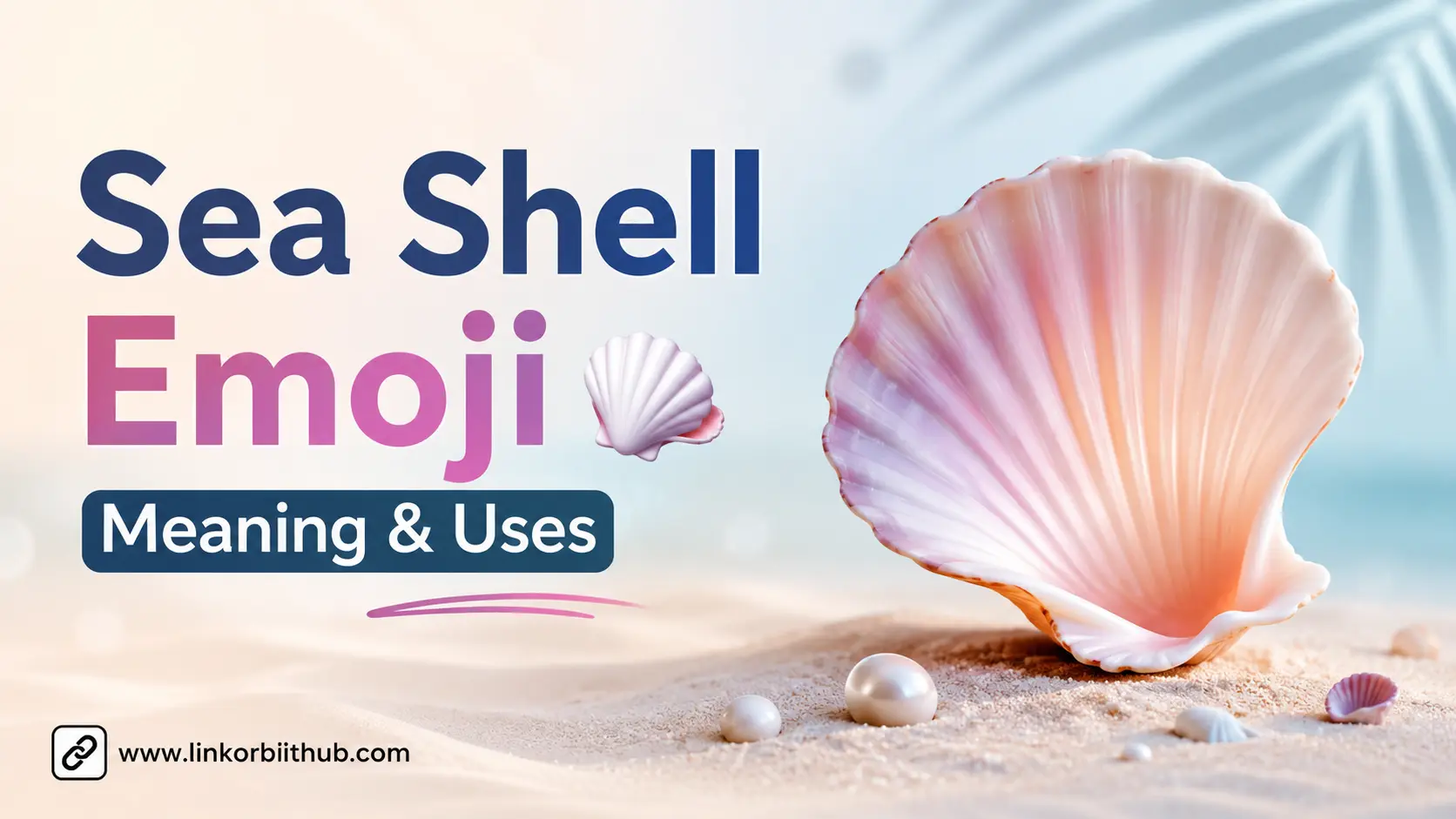 Sea Shell Emoji 🐚: Meaning & Uses