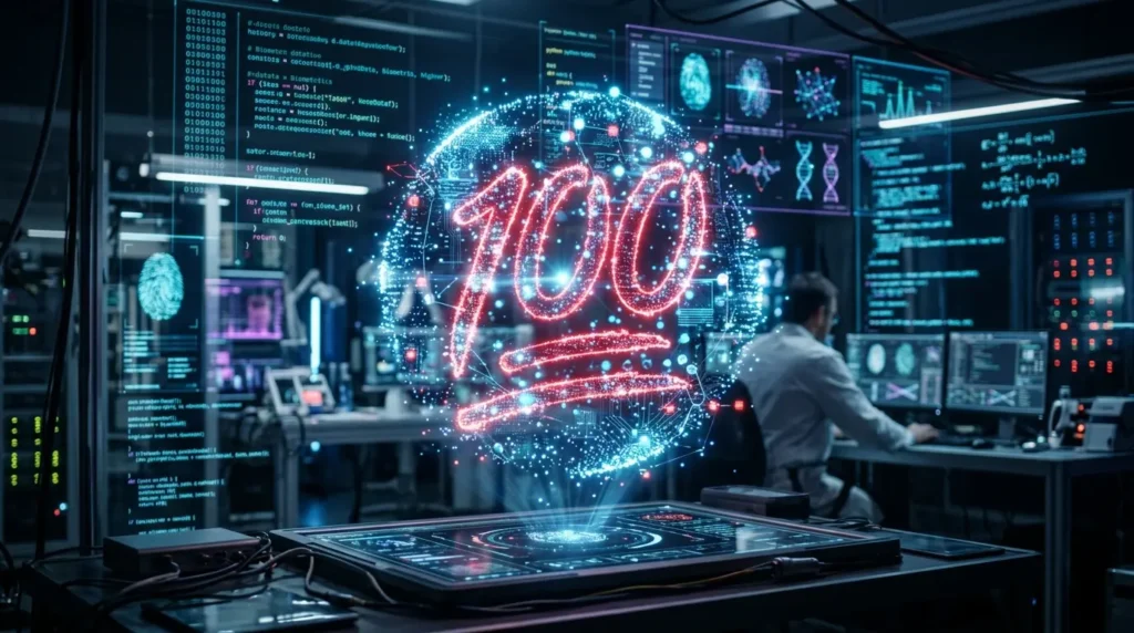 Trending Emoji 100 Meaning in 2026