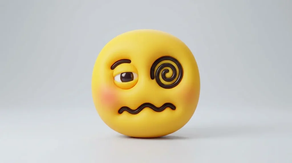 Trending woozy emoji in 2026