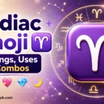 Zodiac Emoji ♈: Meanings, Uses & Combos